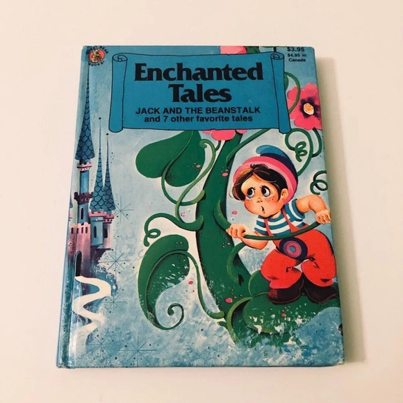Honey Bear Books Enchanted Tales Jack and  the Beanstalk 7 Other Favorite Tales - Picture 1 of 16
